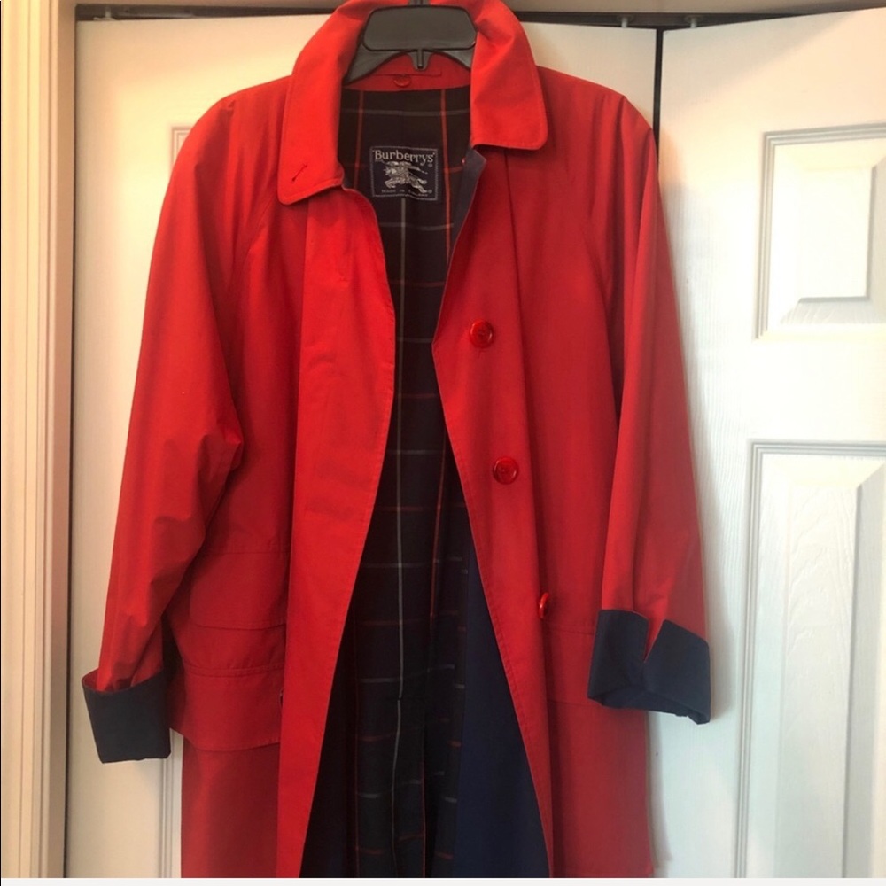 Burberry 3/4 length all weather coat.